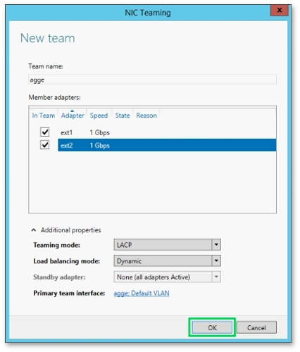 Configure agge team for public network