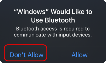 permission to use bluetooth